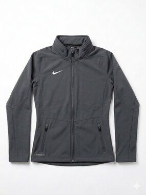NWOT Nike Women's Therma-FIT Sphere Hybrid Training Jacket - Dark Grey - US M